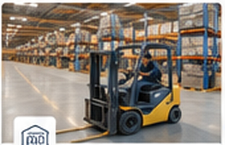 Clean industrial warehouse and distribution facility